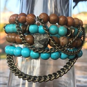 🌟Custom Handmade Bracelet Set Of 4🌟